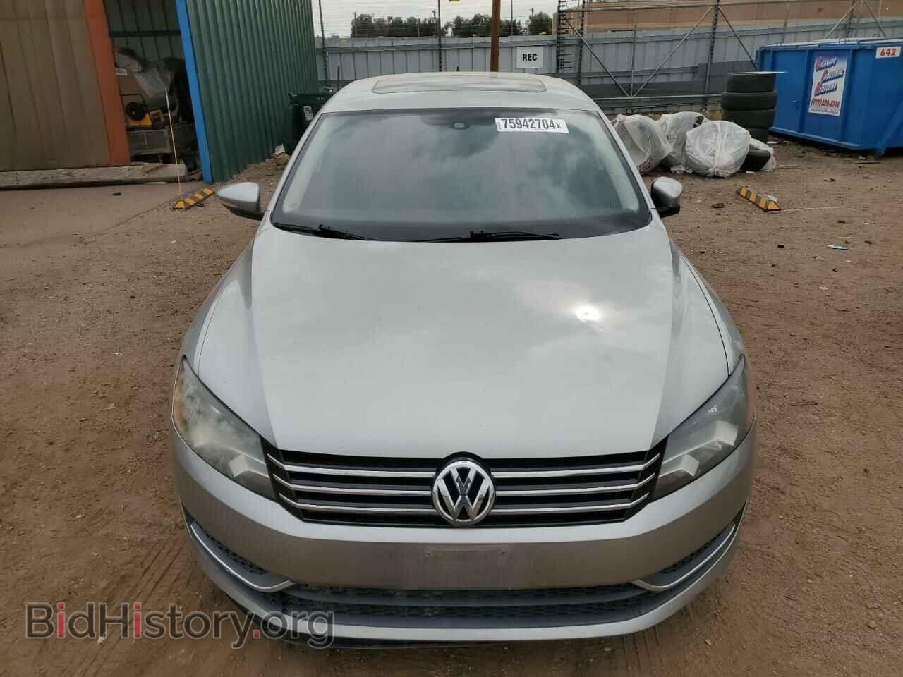 2012 VOLKSWAGEN PASSAT - VIN: 1VWBP7A37CC029694 - Фото 5