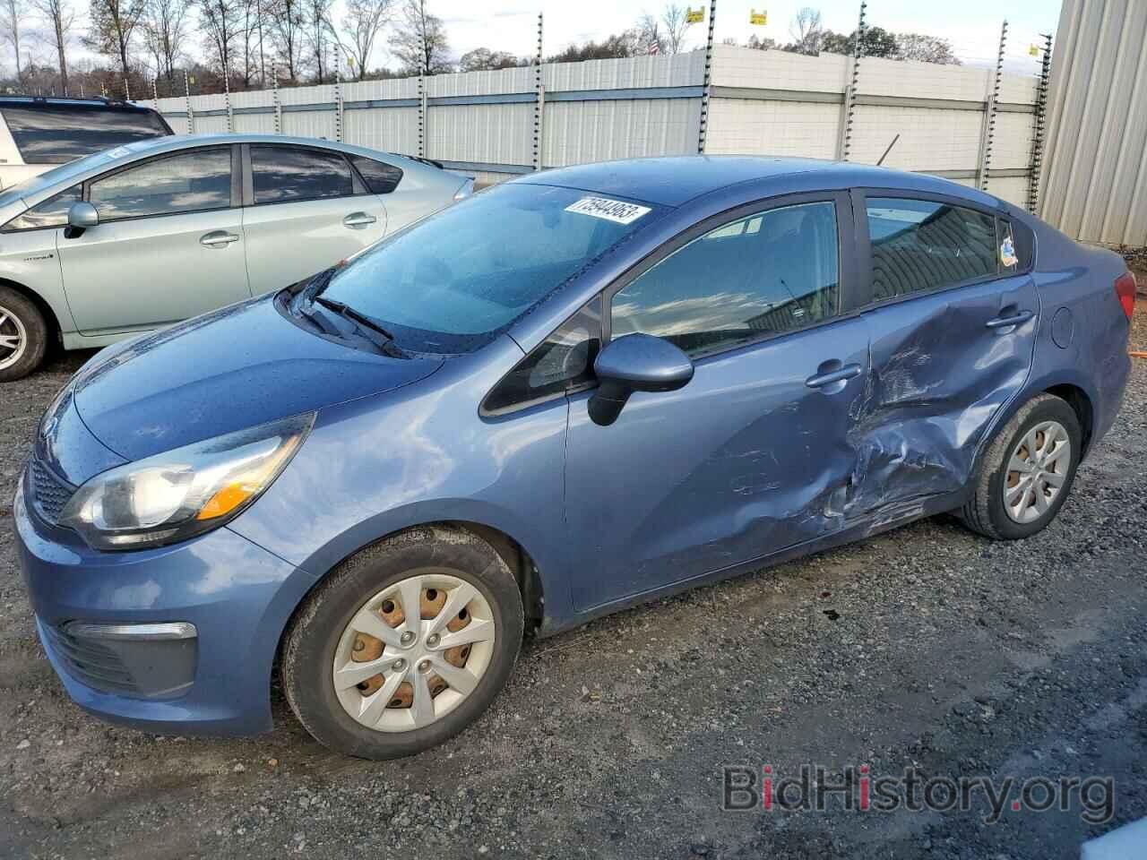 Photo KNADM4A38G6576042 - KIA RIO 2016