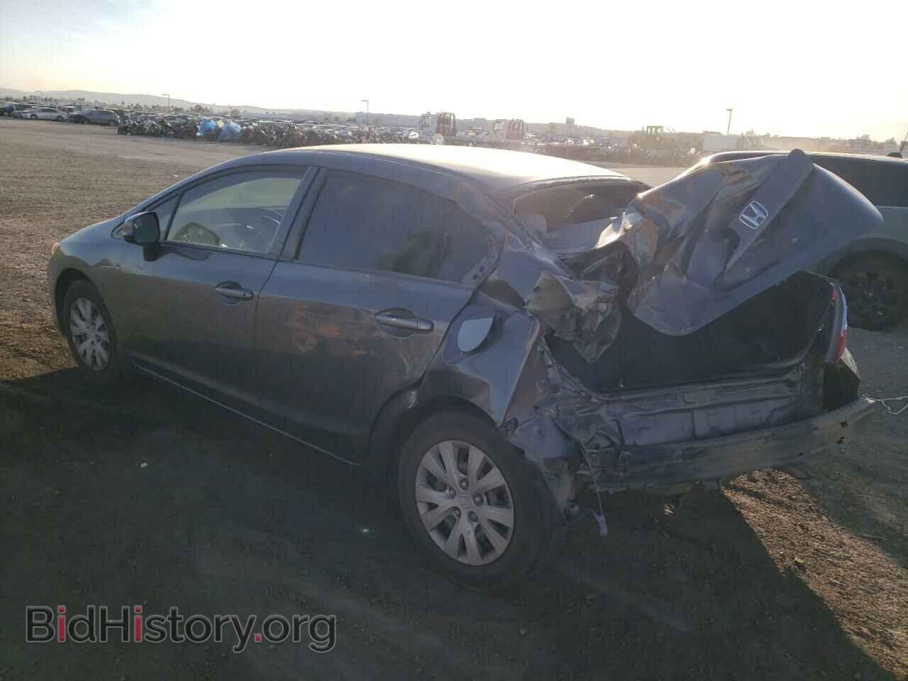2012 HONDA CIVIC - VIN: 19XFB2F54CE367398 - Фото 2