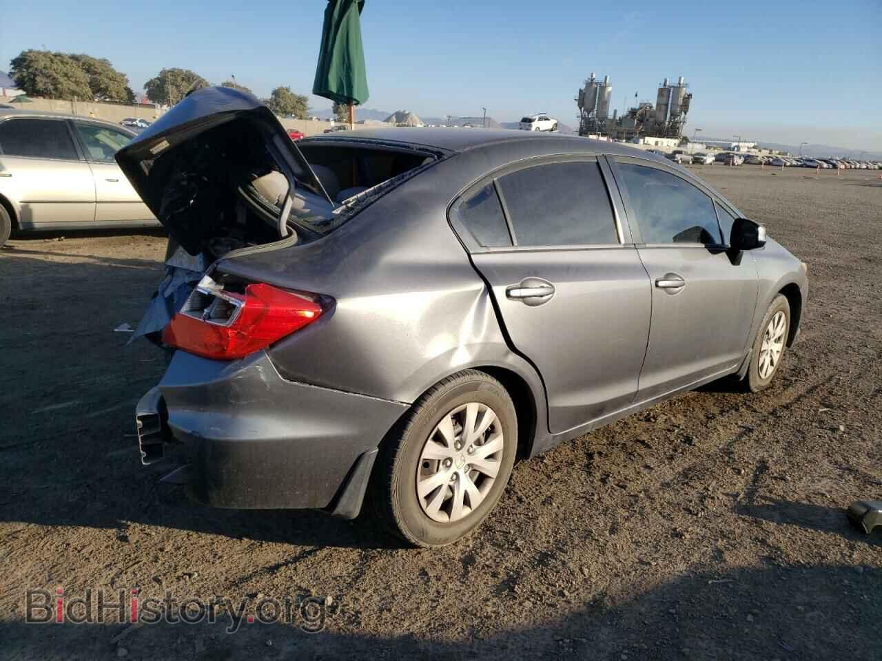 2012 HONDA CIVIC - VIN: 19XFB2F54CE367398 - Фото 3