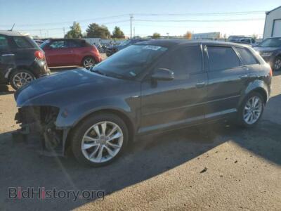 2012 Audi A3 Premium, синий — VIN WAUBEAFM8CA107495, Copart