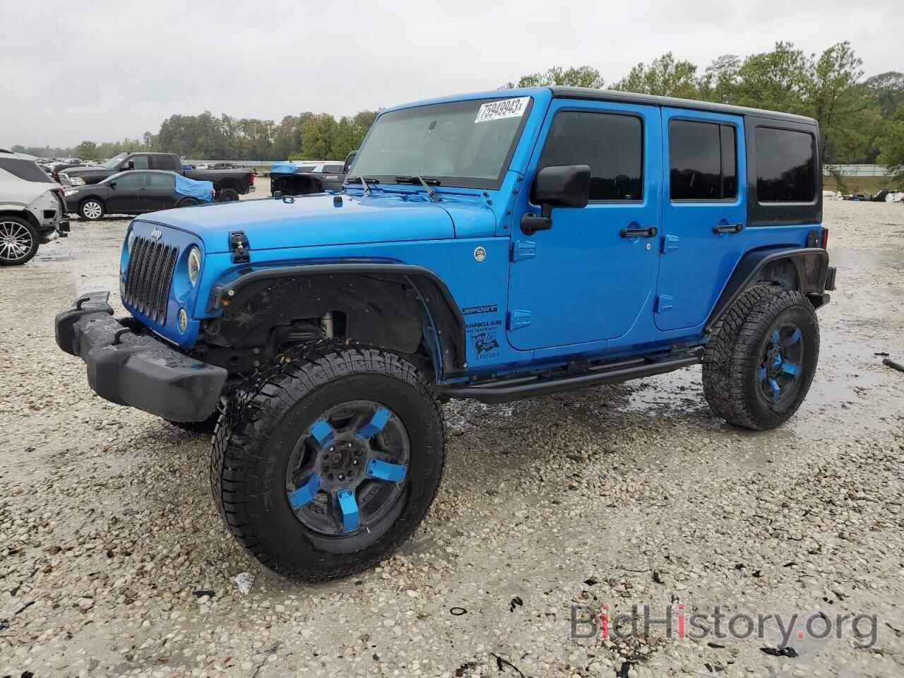 Photo 1C4BJWDG5GL290986 - JEEP WRANGLER 2016