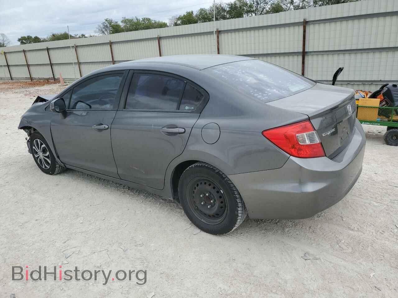 2012 HONDA CIVIC - VIN: 2HGFB2F55CH332908 - Фото 2