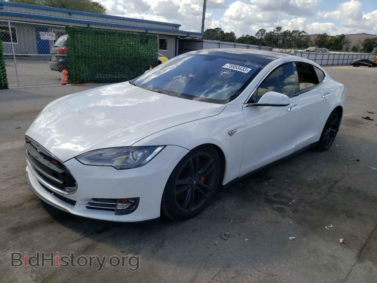 Photo 5YJSA1H1XEFP35618 - TESLA MODEL S 2014