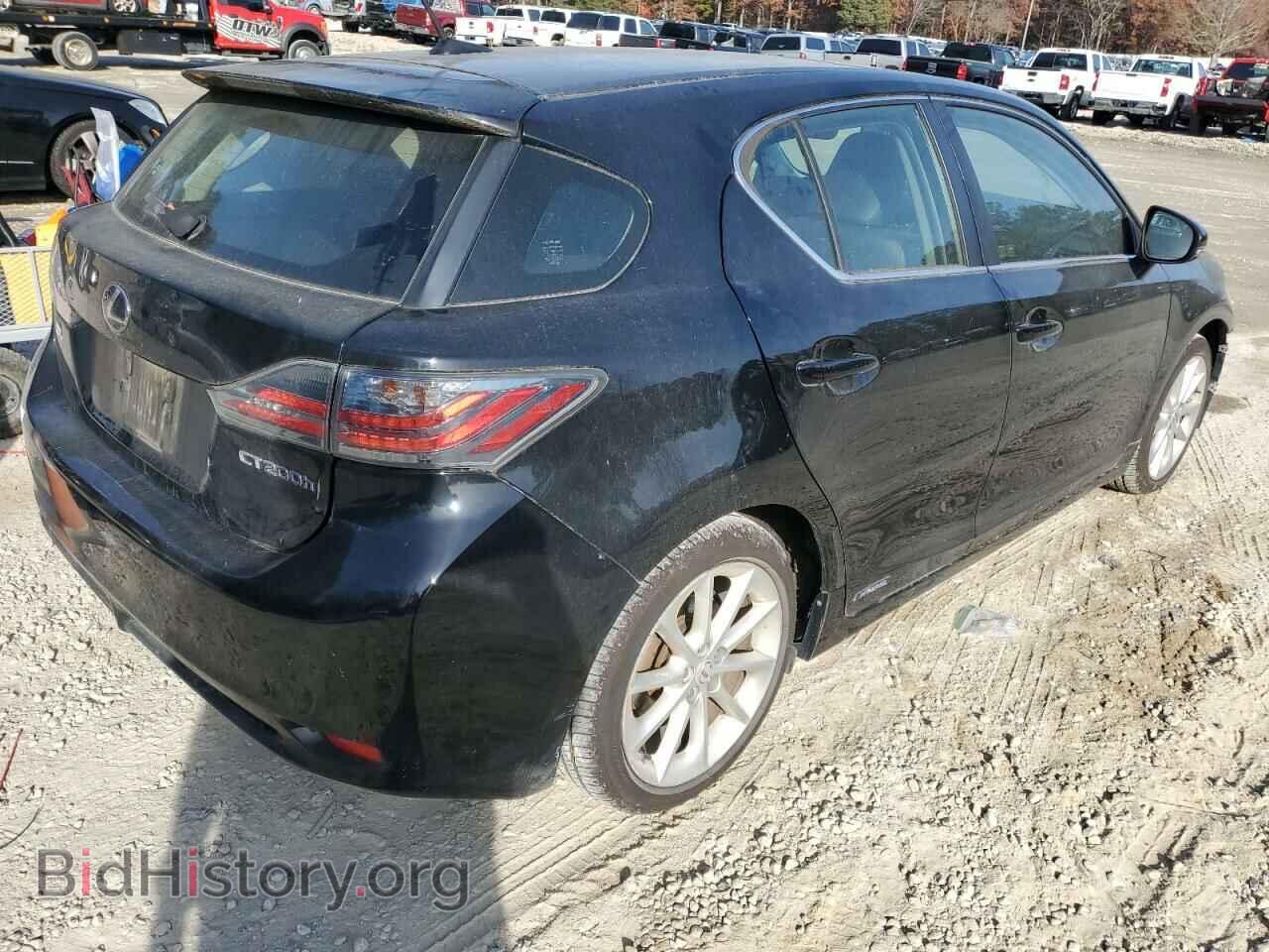 2011 LEXUS CT 200 - VIN: JTHKD5BH2B2010550 - Фото 3