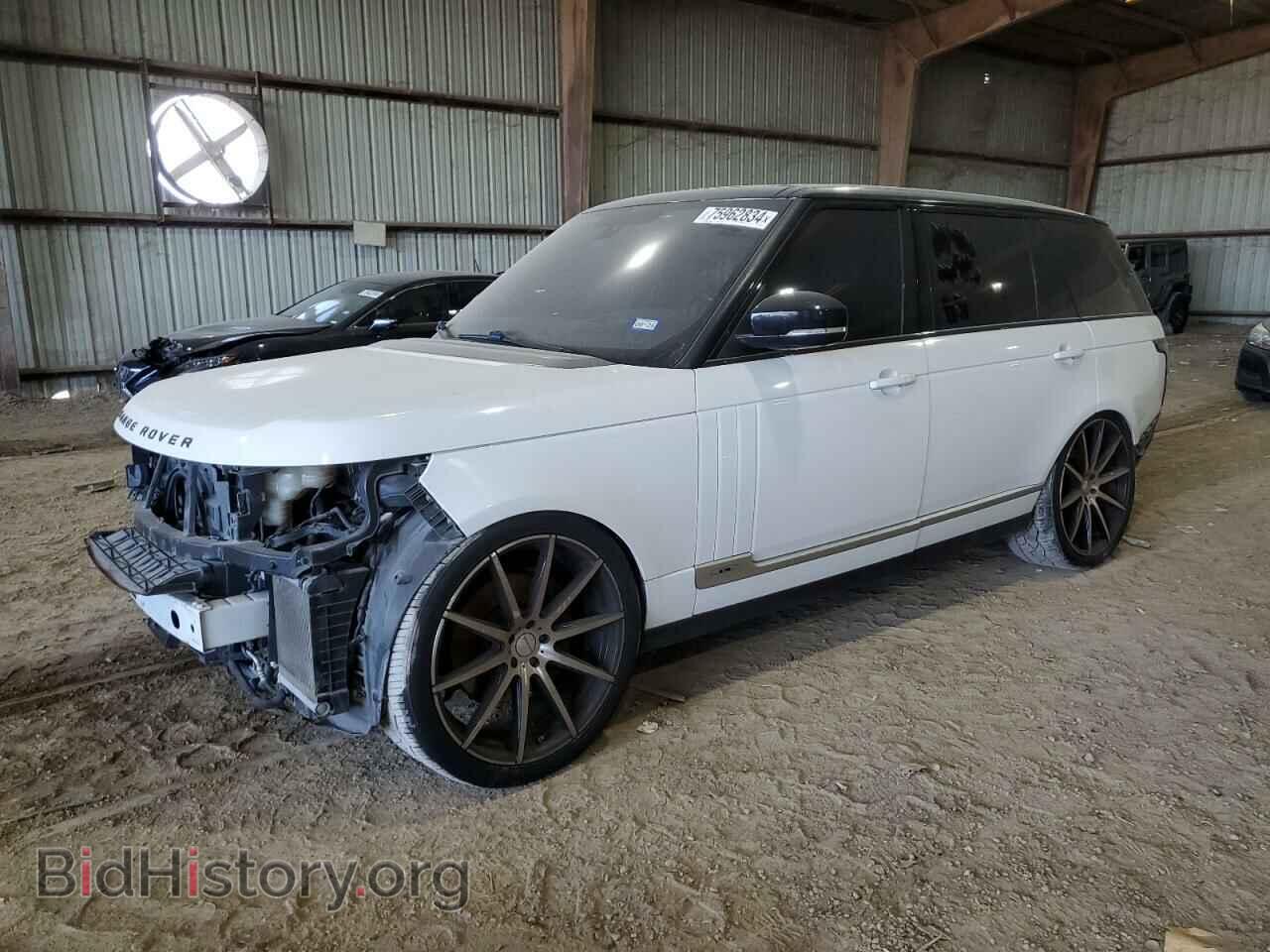 Фотография SALGS3EF7GA310926 - LAND ROVER RANGEROVER 2016
