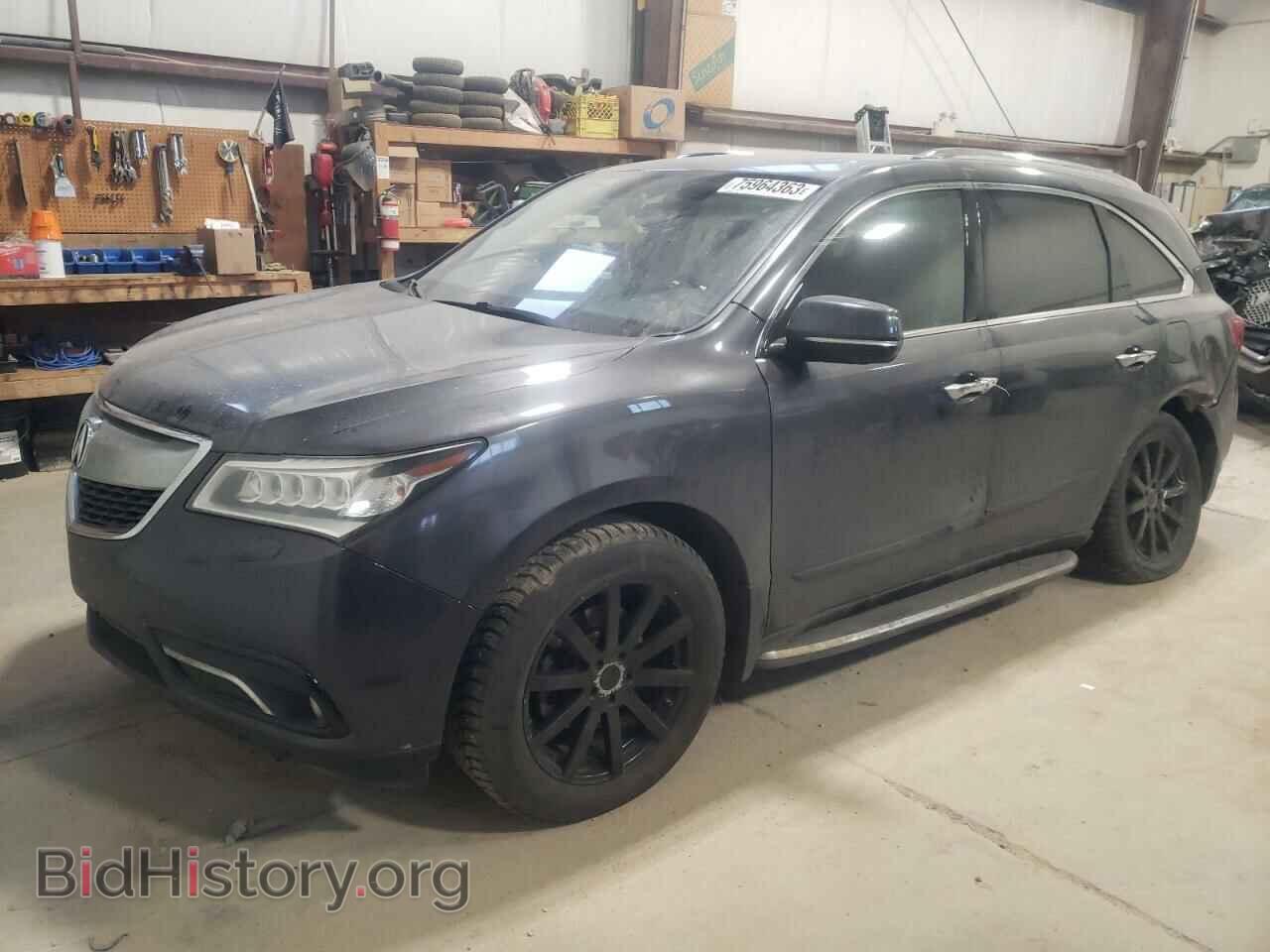 Photo 5FRYD4H85EB501191 - ACURA MDX 2014