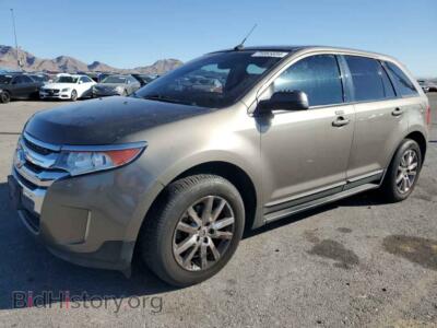 2012 Ford EDGE SEL, brown — VIN 2FMDK3J92CBA70821, Copart