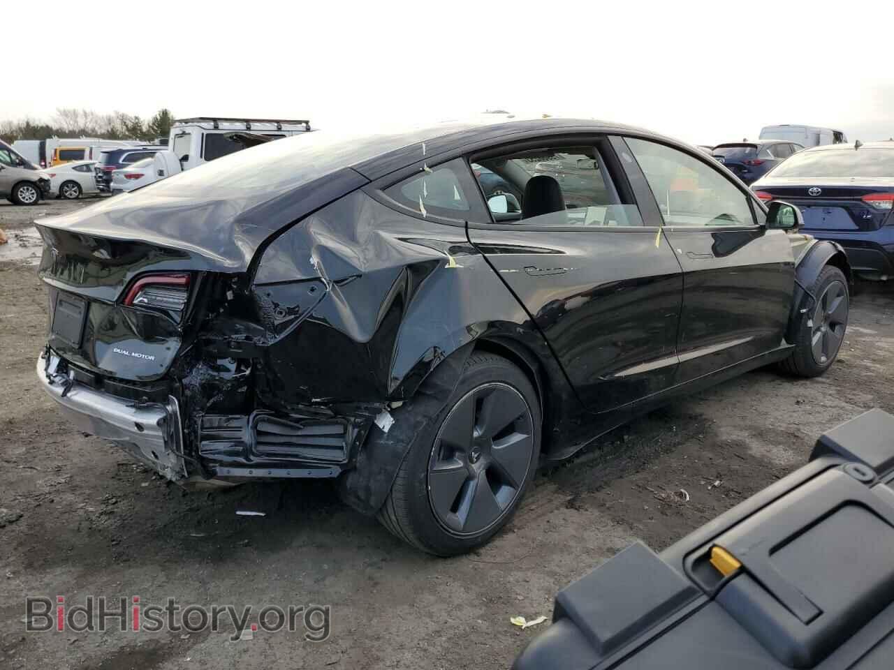 2022 TESLA MODEL 3 - VIN: 5YJ3E1EB4NF177478 - Photo 3