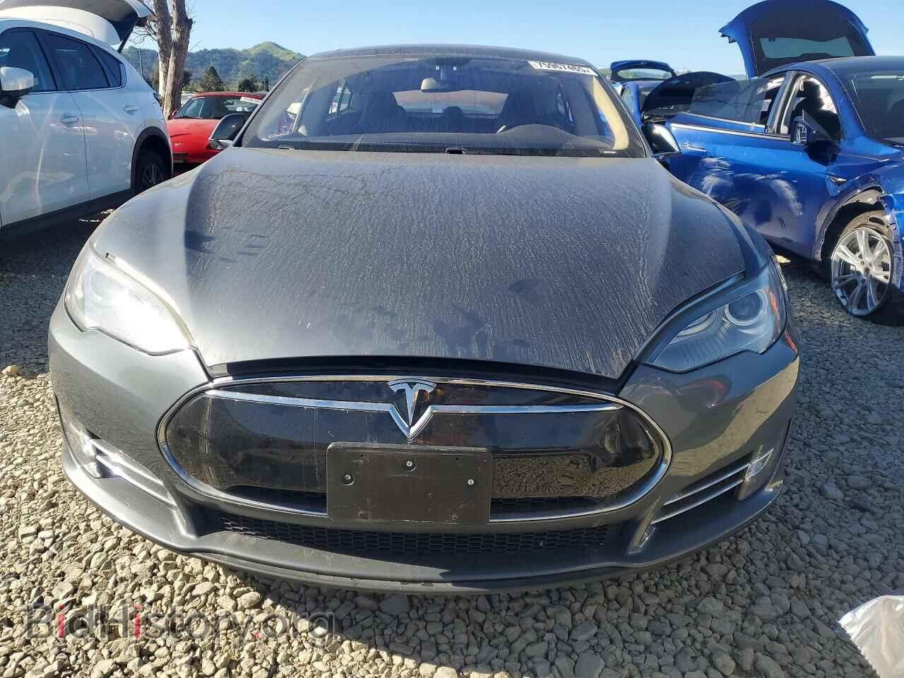 2014 TESLA MODEL S - VIN: 5YJSA1H12EFP42823 - Фото 5
