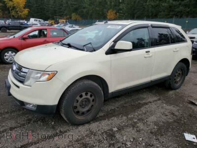 2008 Ford EDGE Edge SEL, white — VIN 2FMDK38C68BB25747, Copart