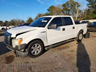 2011 Ford F-150 Supercrew, белый — VIN 1FTEW1CM9BFB51573, Copart