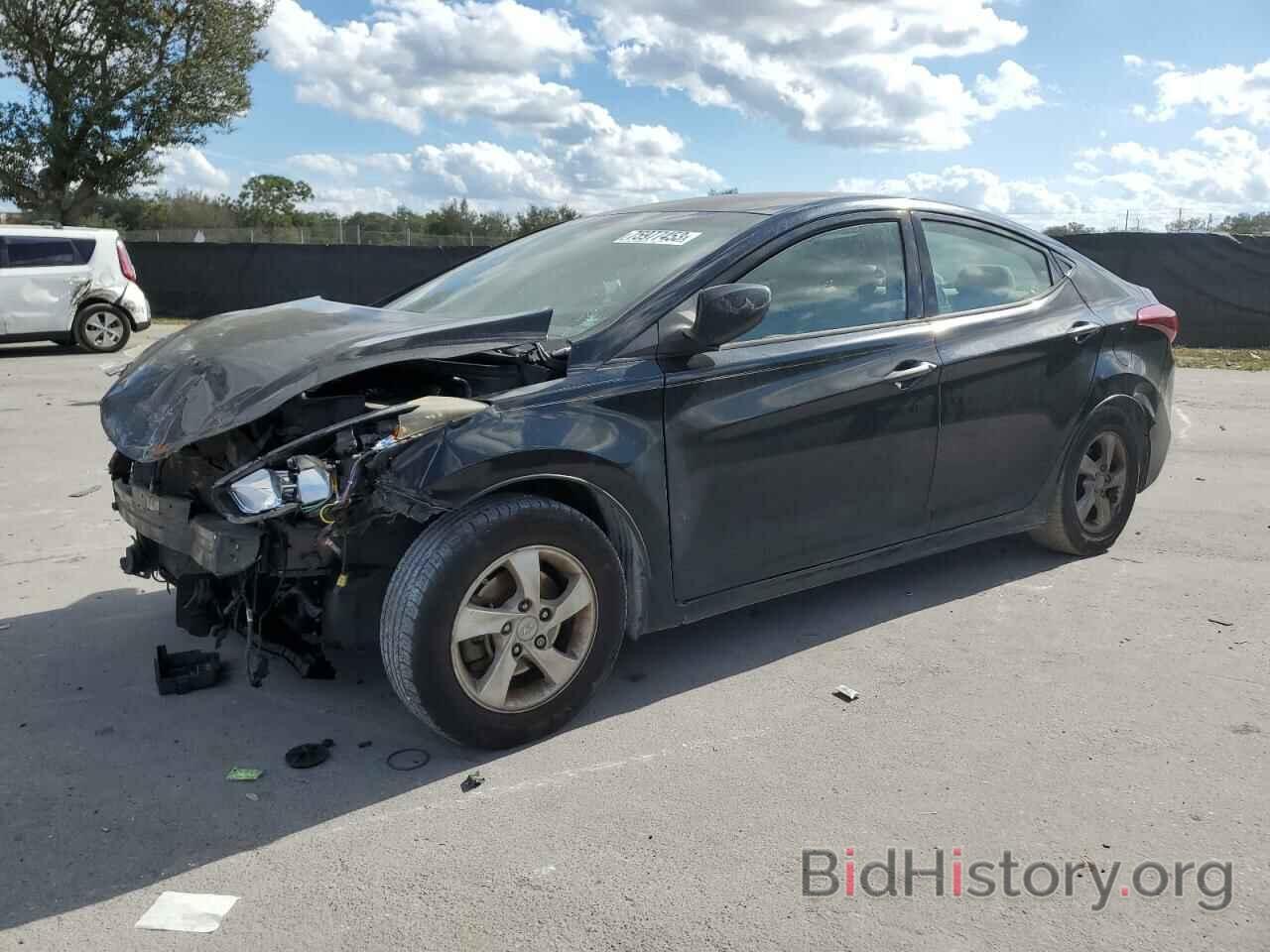 Photo KMHDH4AE4EU096299 - HYUNDAI ELANTRA 2014