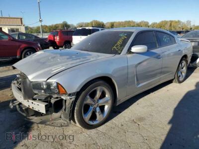2012 Dodge CHARGER R/T, серебристый — VIN 2C3CDXCT9CH106869, Copart