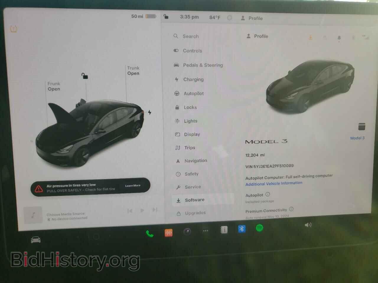 2023 TESLA MODEL 3 - VIN: 5YJ3E1EA2PF510089 - Photo 9