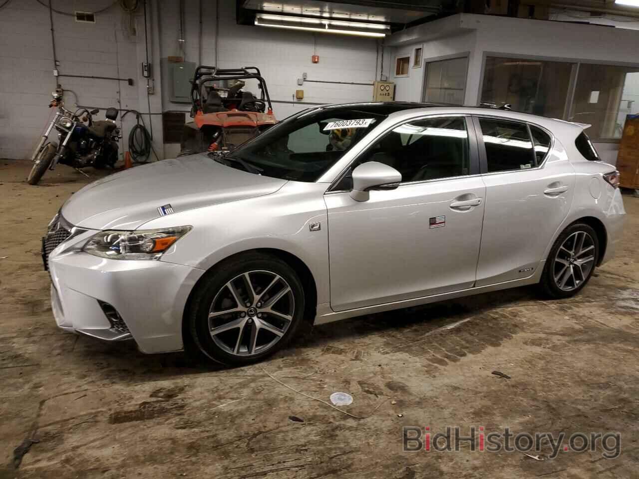 Фотография JTHKD5BH6F2224852 - LEXUS CT 200 2015