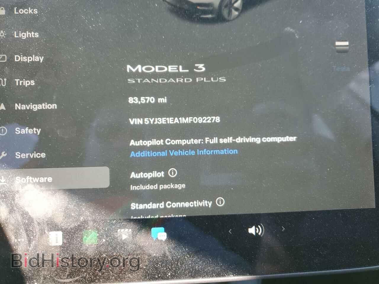 2021 TESLA MODEL 3 - VIN: 5YJ3E1EA1MF092278 - Фото 9