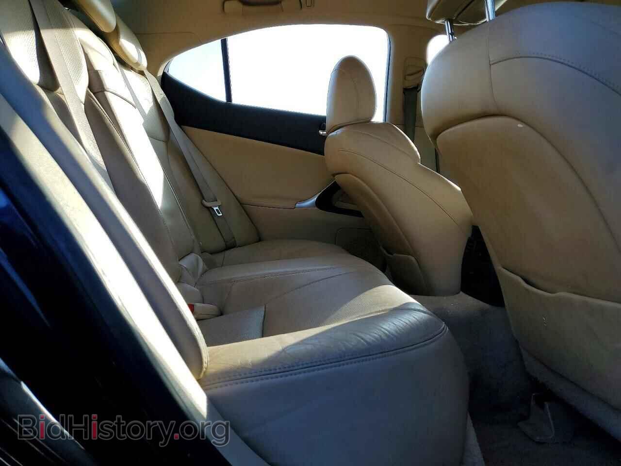 2007 LEXUS IS - VIN: JTHBE262772009614 - Фото 10