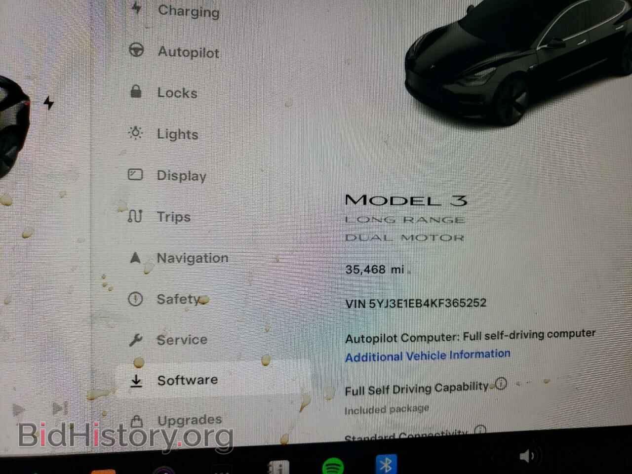 2019 TESLA MODEL 3 - VIN: 5YJ3E1EB4KF365252 - Фото 9