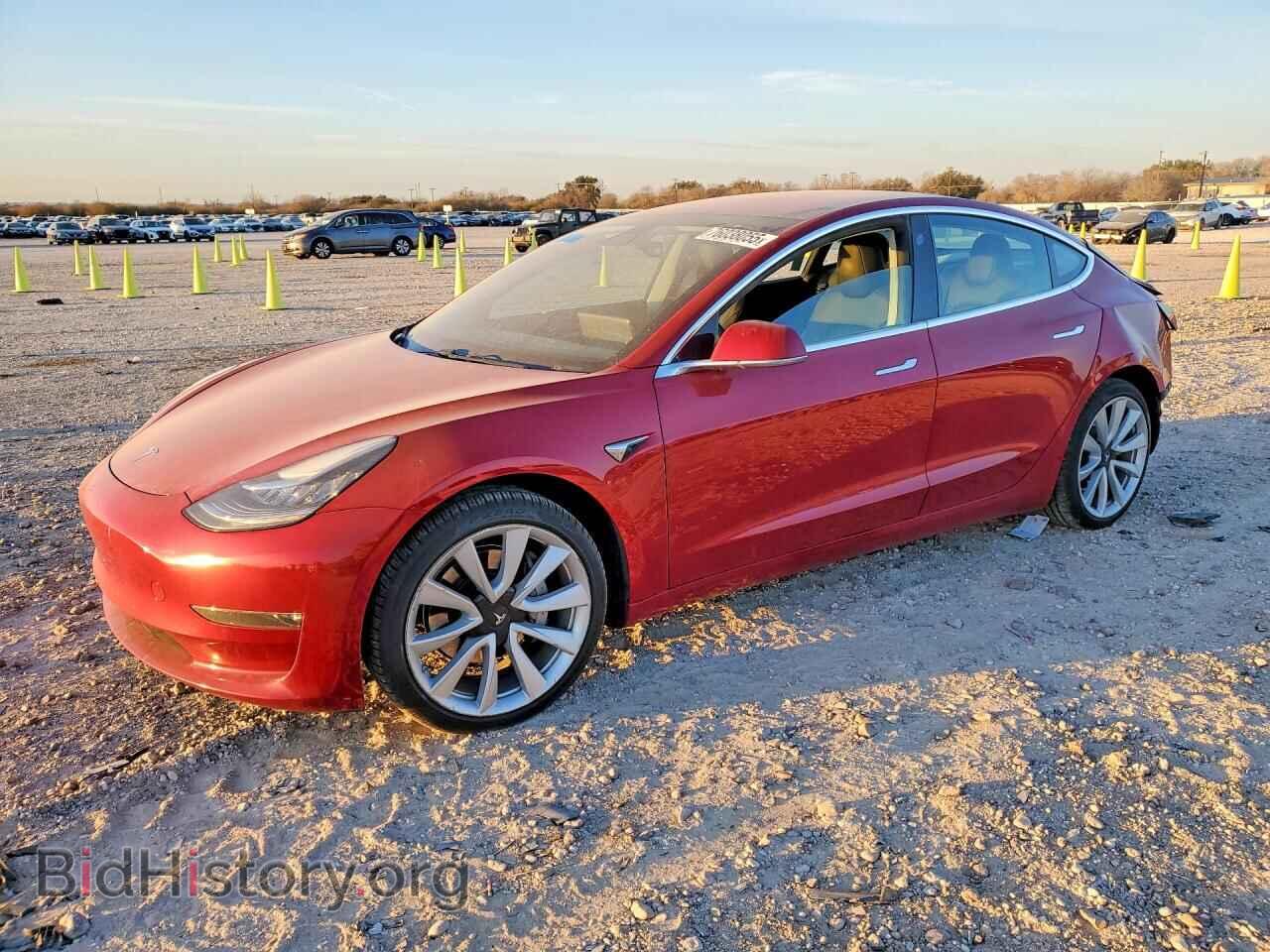 Photo 5YJ3E1EA0JF047974 - TESLA MODEL 3 2018