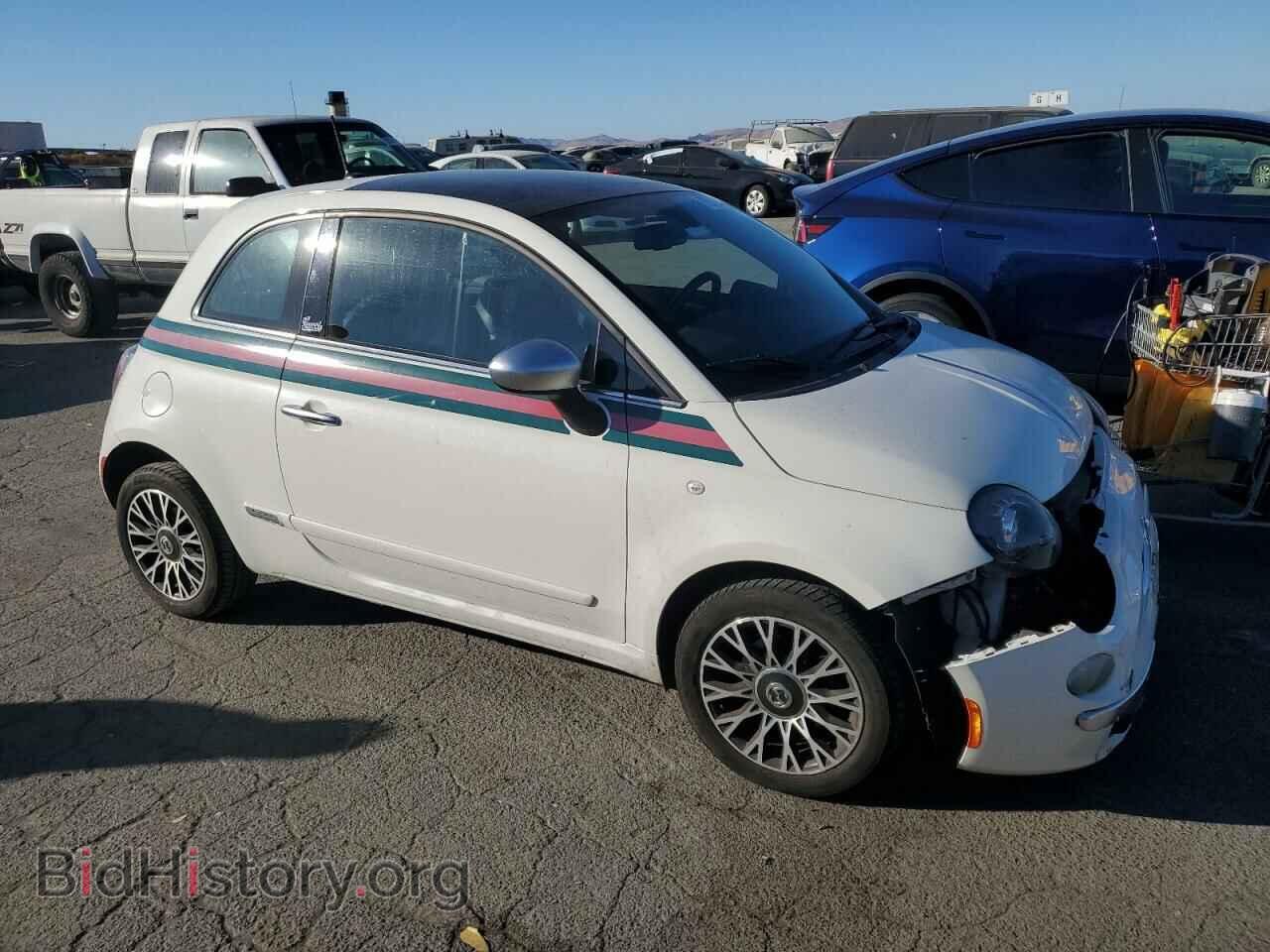 2013 FIAT 500 - VIN: 3C3CFFCR5DT707083 - Фото 4