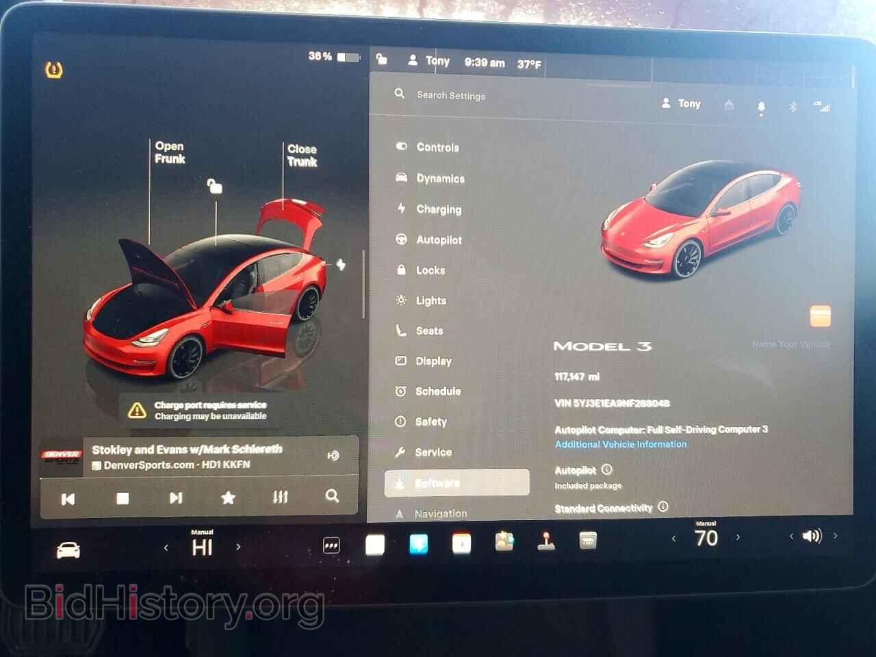 2022 TESLA MODEL 3 - VIN: 5YJ3E1EA9NF288048 - Photo 9