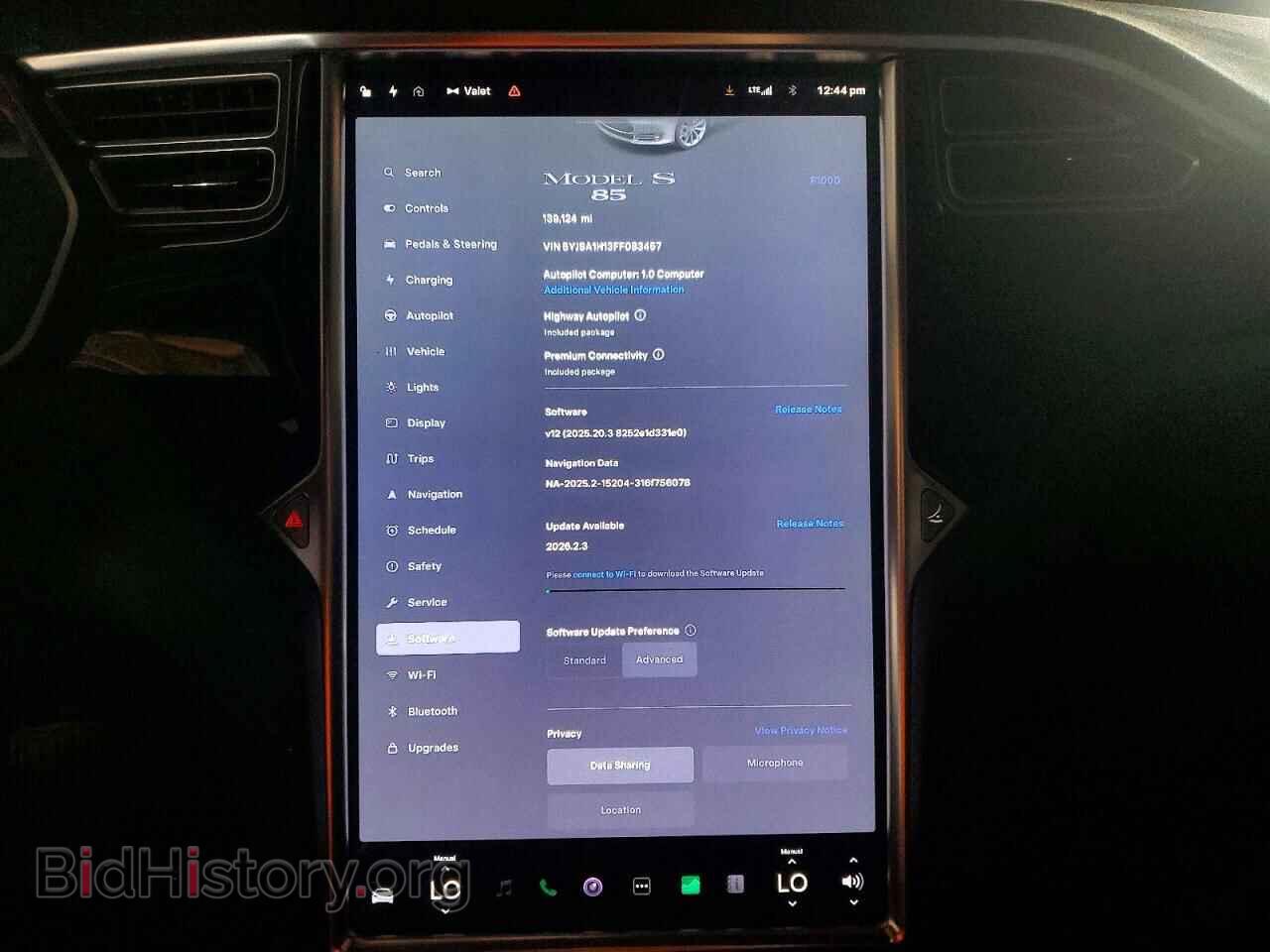 2015 TESLA MODEL S - VIN: 5YJSA1H13FF083457 - Фото 9