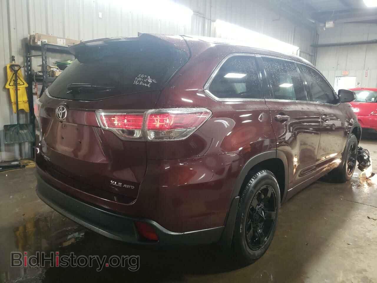 2015 TOYOTA HIGHLANDER - VIN: 5TDJKRFH8FS221237 - Фото 3
