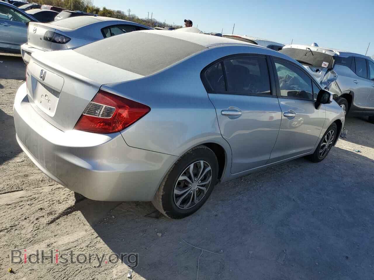 2012 HONDA CIVIC - VIN: 2HGFB2F50CH607195 - Фото 3