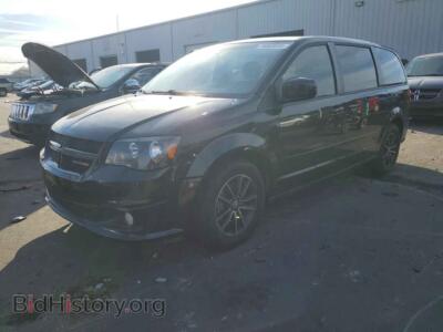 2016 Dodge CARAVAN R/T, черный — VIN 2C4RDGEG7GR123725, Copart