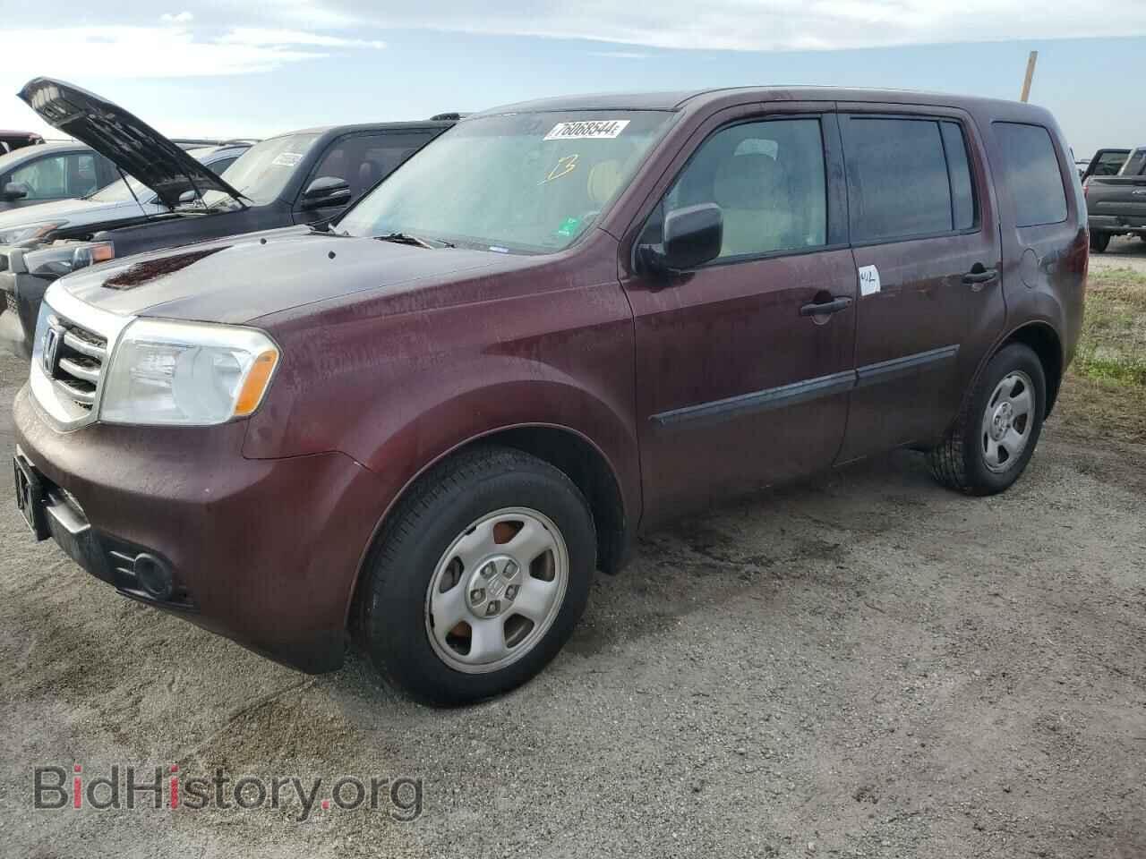 Photo 5FNYF4H23CB018691 - HONDA PILOT 2012