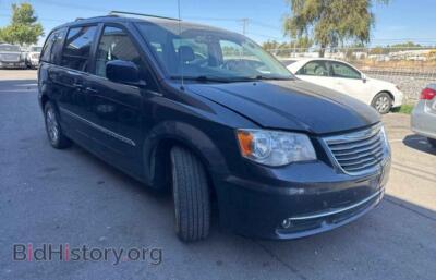 2014 Chrysler MINIVAN Touring, black — VIN 2C4RC1BG6ER271866, Copart