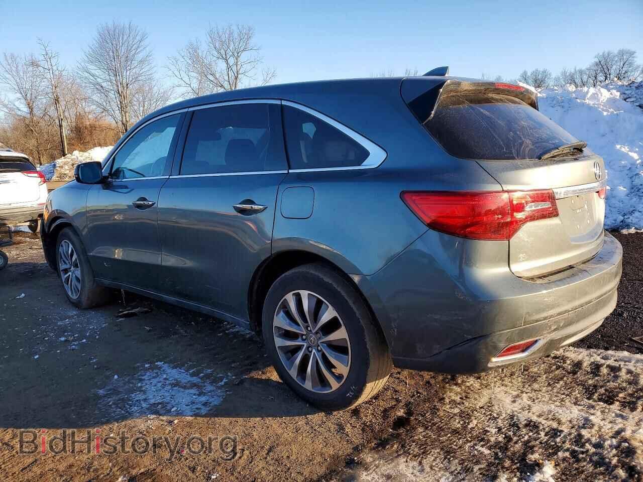 2014 ACURA MDX - VIN: 5FRYD4H4XEB006854 - Фото 2