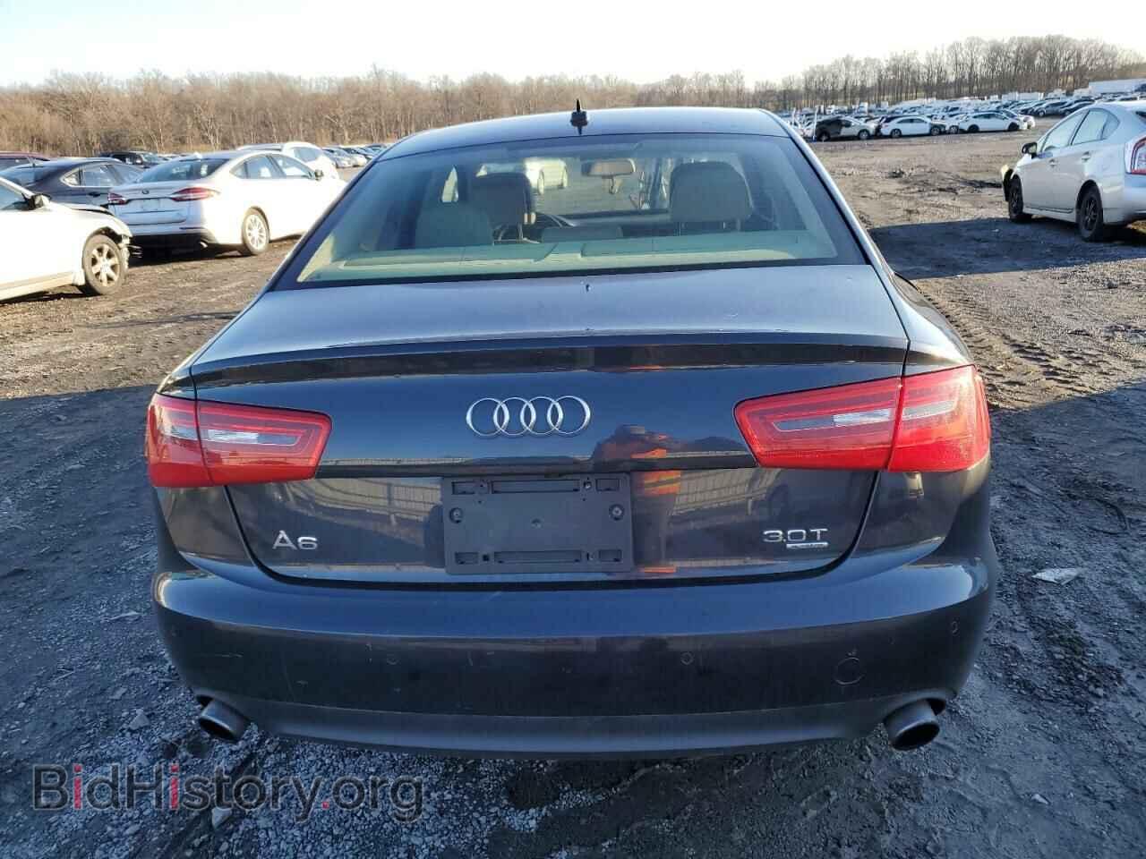 2012 AUDI A6 - VIN: WAUBGAFCXCN005688 - Фото 6