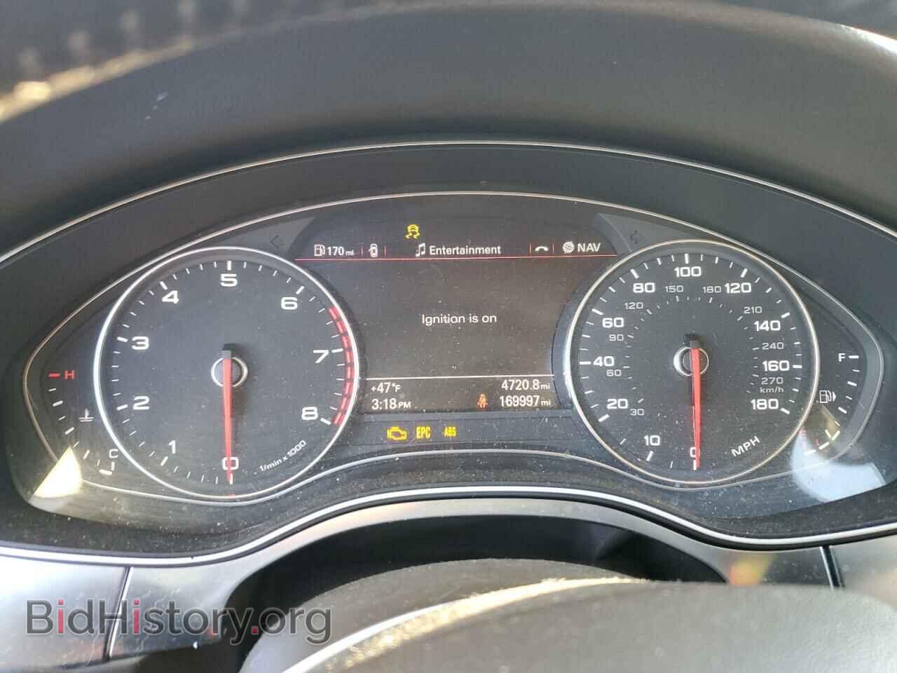 2012 AUDI A6 - VIN: WAUBGAFCXCN005688 - Фото 9