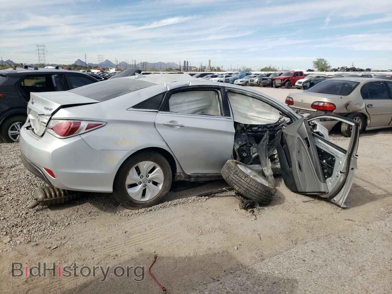 2014 HYUNDAI SONATA - VIN: KMHEC4A48EA110460 - Фото 3