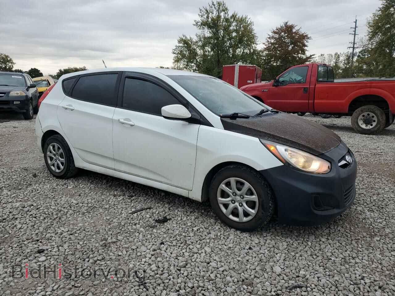 2013 HYUNDAI ACCENT - VIN: KMHCT5AE0DU106454 - Фото 4