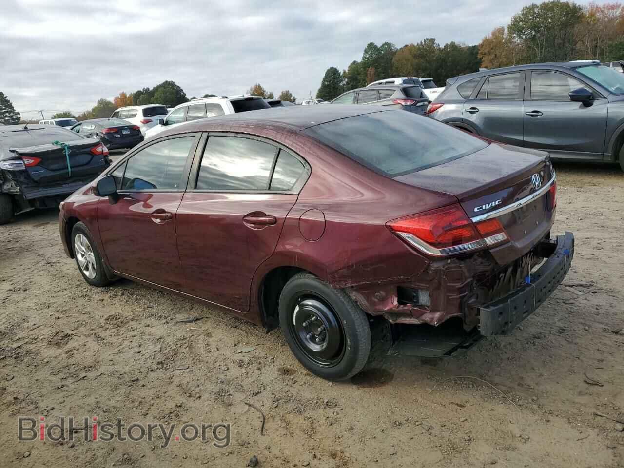2015 HONDA CIVIC - VIN: 19XFB2F51FE111126 - Фото 2
