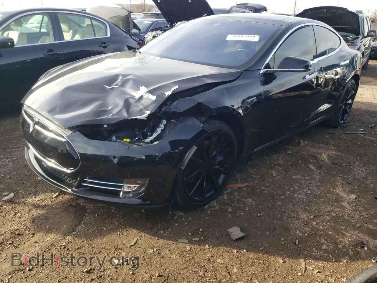 Photo 5YJSA1E42FF116351 - TESLA MODEL S 2015