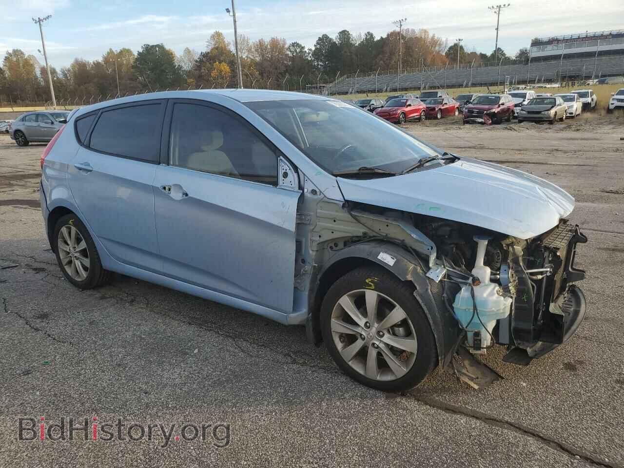 2014 HYUNDAI ACCENT - VIN: KMHCU5AE9EU186528 - Фото 4