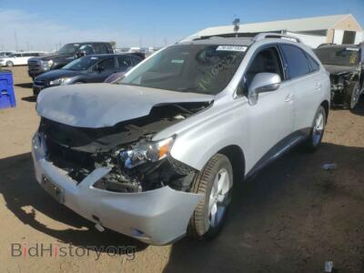 2012 Lexus RX350 RX 350, серебристый — VIN 2T2BK1BA8CC134050, Copart