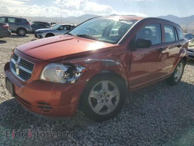 2008 Dodge CALIBER SXT, orange — VIN 1B3HB48B48D642009, Copart