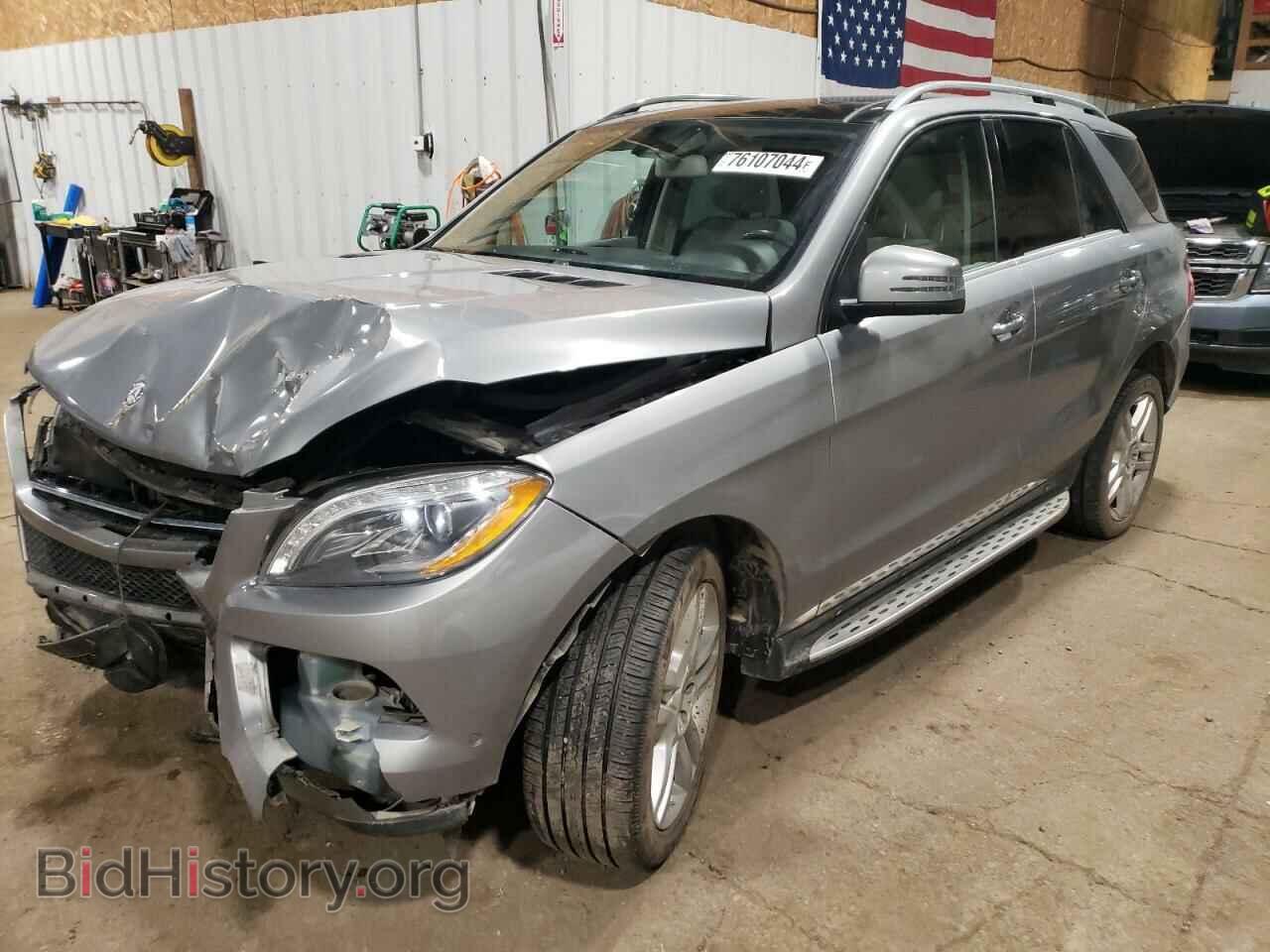 Photo 4JGDA5HB2EA367187 - MERCEDES-BENZ M-CLASS 2014