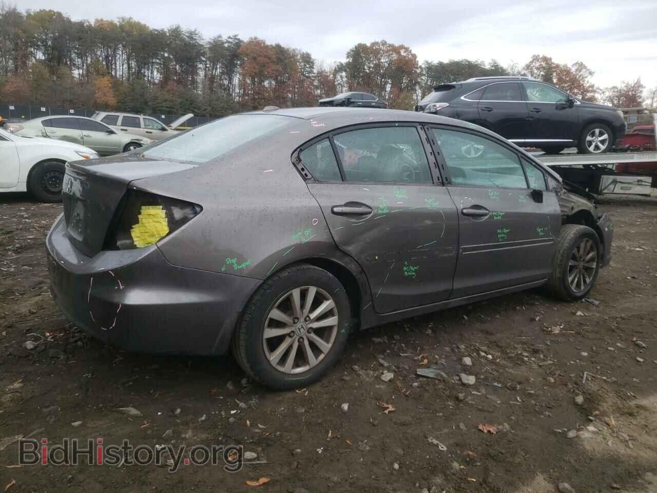 2012 HONDA CIVIC - VIN: 2HGFB2F94CH506728 - Фото 3