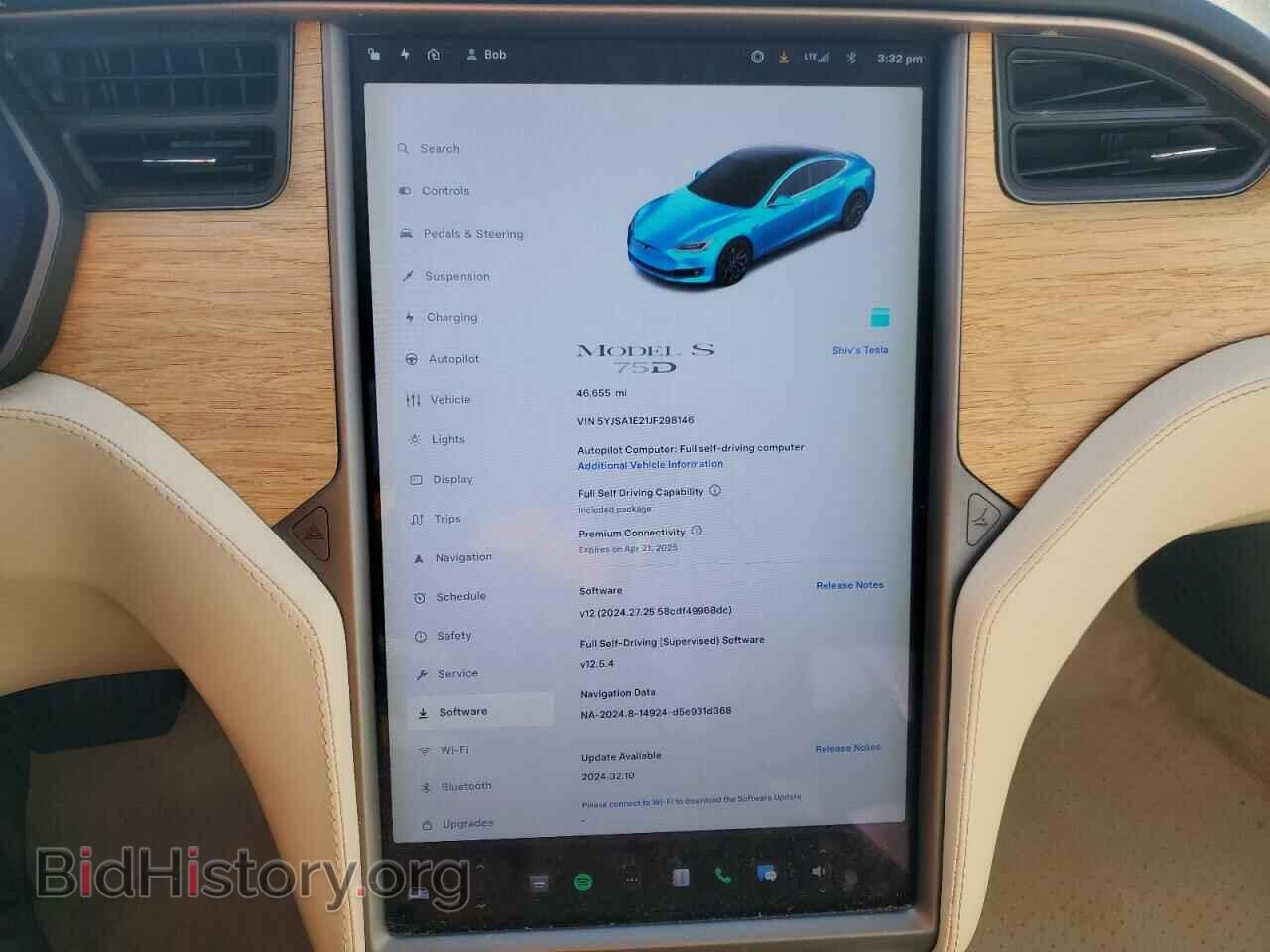 2018 TESLA MODEL S - VIN: 5YJSA1E21JF298146 - Photo 9