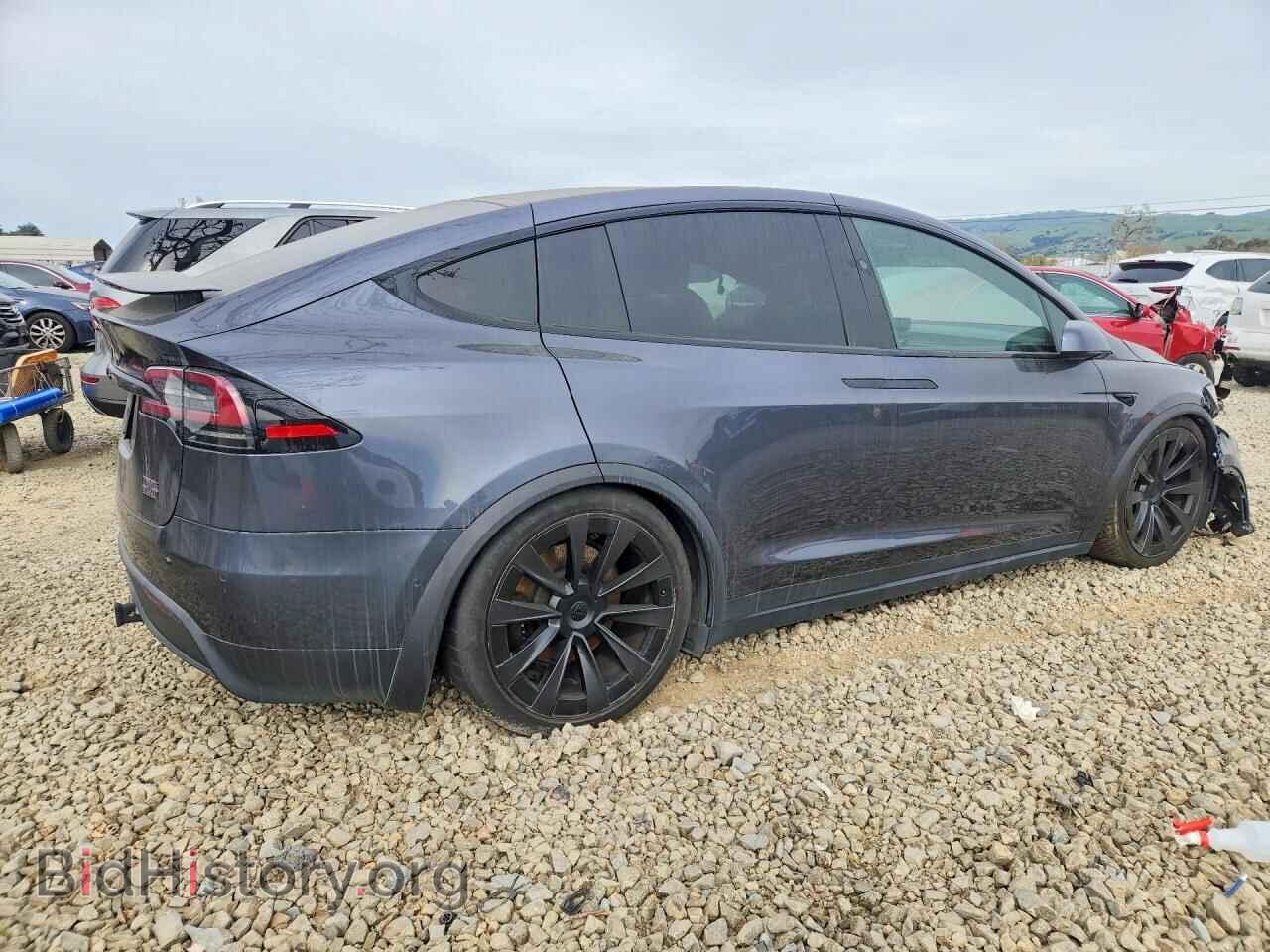 2022 TESLA MODEL X - VIN: 7SAXCBE60NF362243 - Photo 3