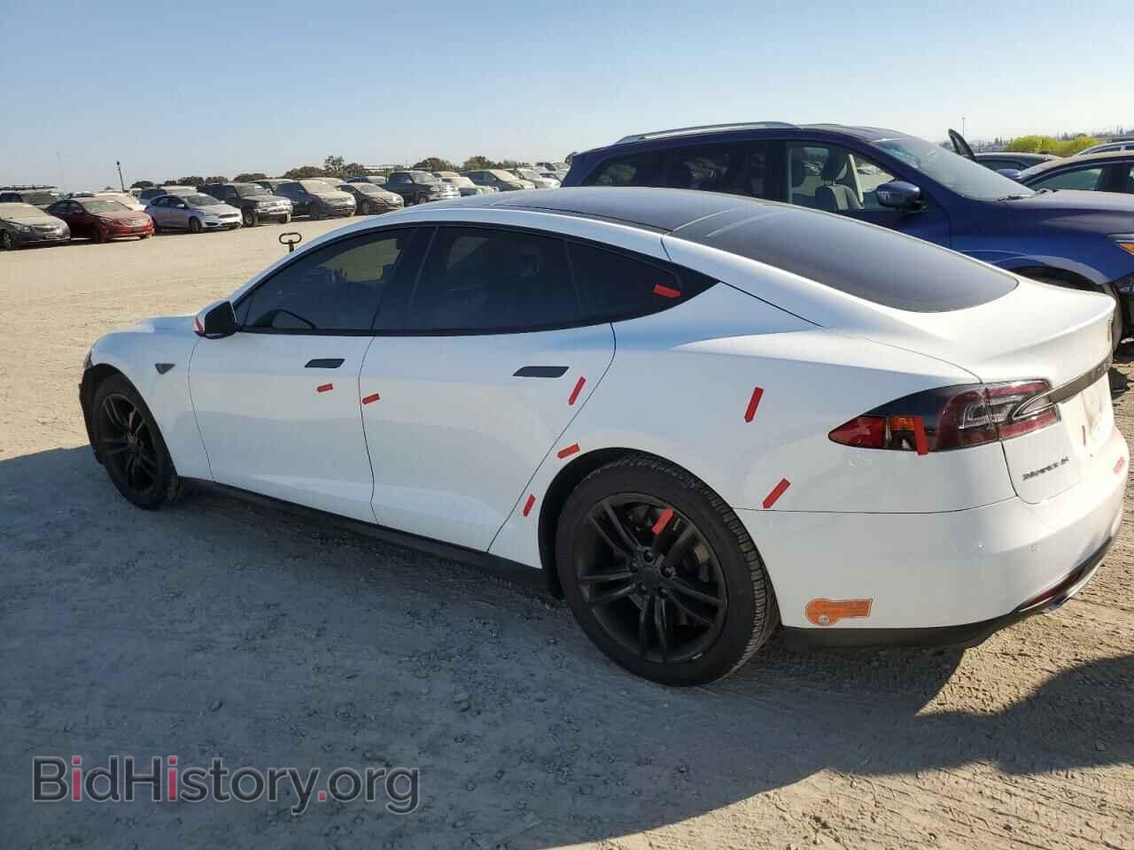 2014 TESLA MODEL S - VIN: 5YJSA1H16EFP41125 - Photo 2