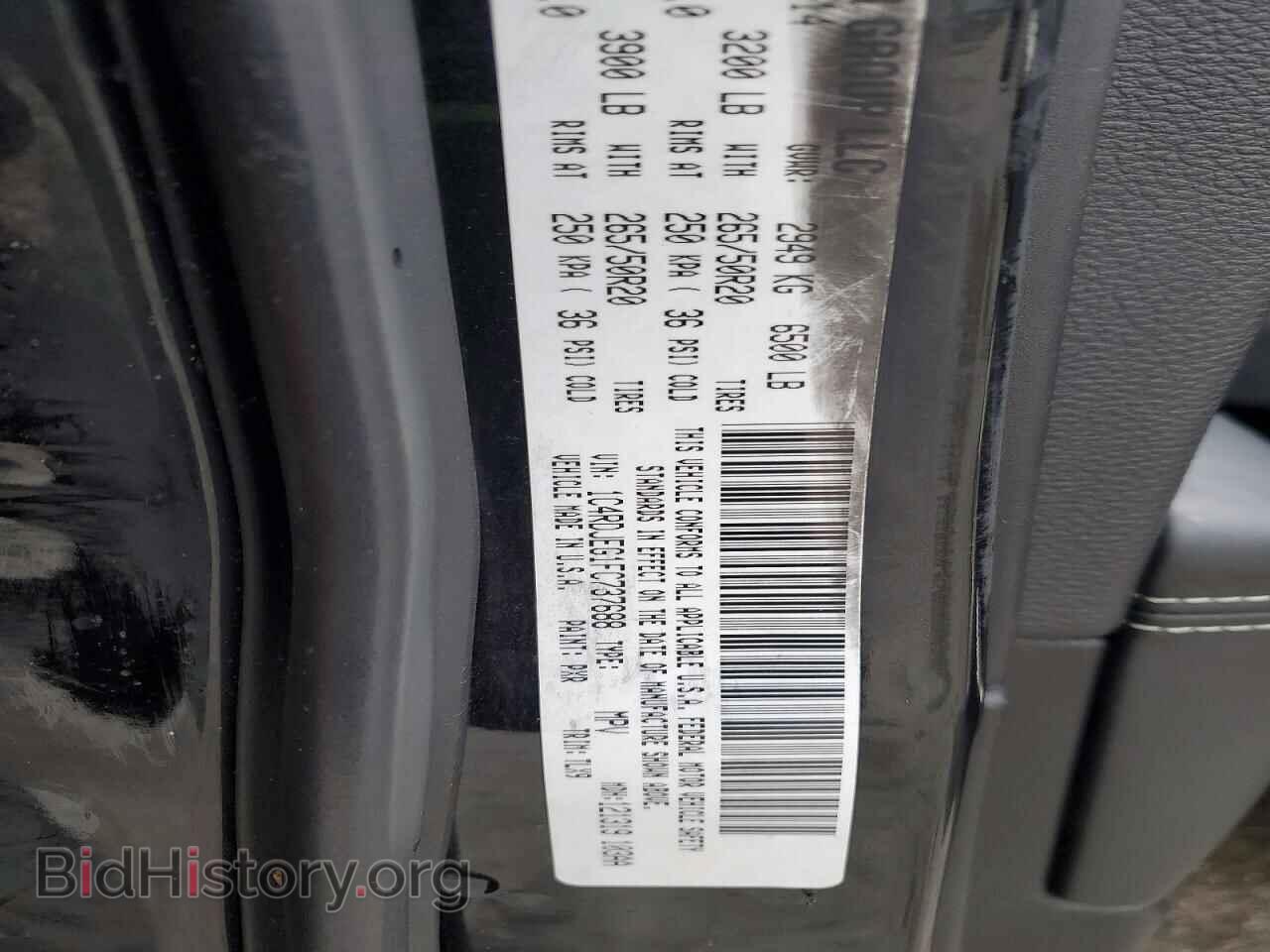 2015 DODGE DURANGO - VIN: 1C4RDJEG1FC737688 - Фото 13