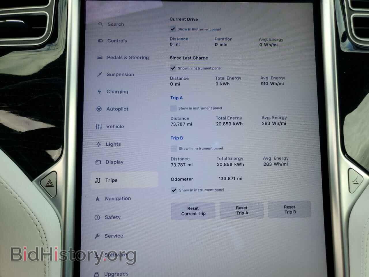 2017 TESLA MODEL S - VIN: 5YJSA1E2XHF200970 - Фото 9