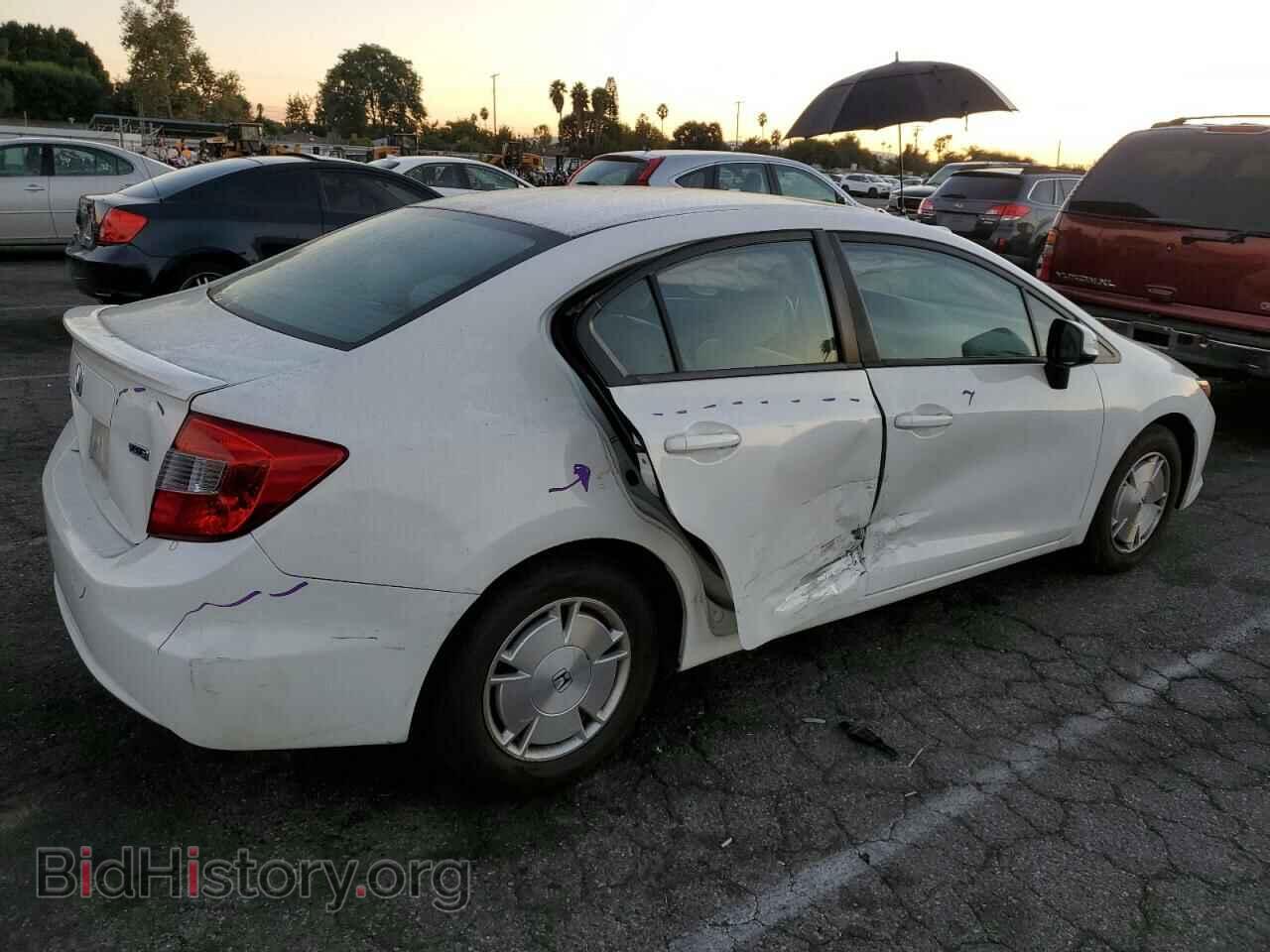 2012 HONDA CIVIC - VIN: 2HGFB2F61CH557366 - Фото 3